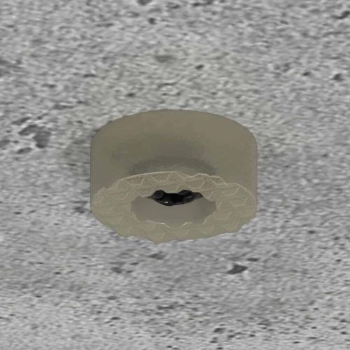 Нощно шкафче Циментено сиво 40 x 35 x 50 см Инженерно дърво