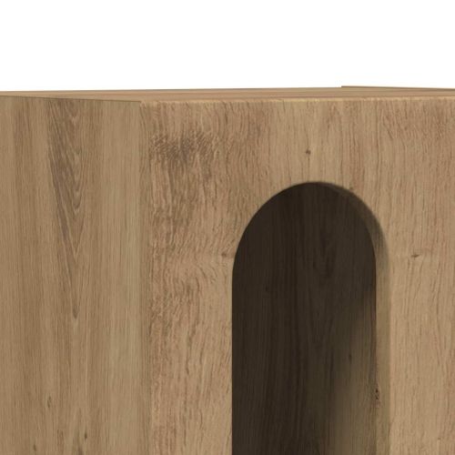 Нощно шкафче ELST Дъб 40 x 35 x 50 см Инженерна дървесина
