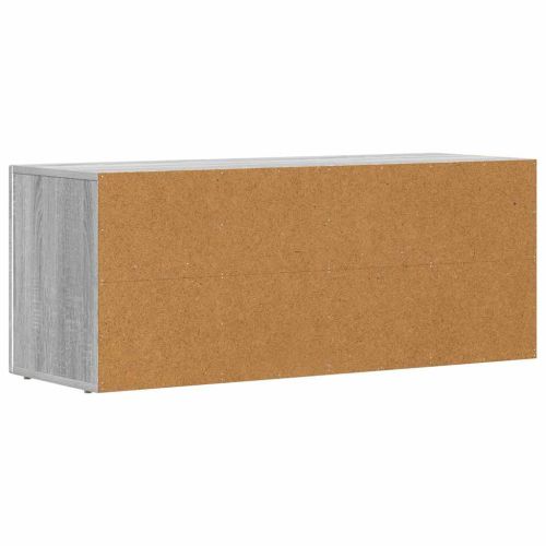 ТВ шкаф ELST 100 x 35 x 40 см Сив Сонома Инженерно дърво