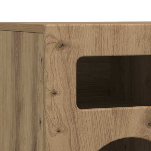 ТВ шкаф Дъб 80 x 35 x 40 см Инженерно дърво