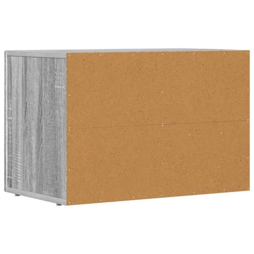 ТВ шкаф ELST 60 x 35 x 40 см Сив Сонома Инженерно дърво