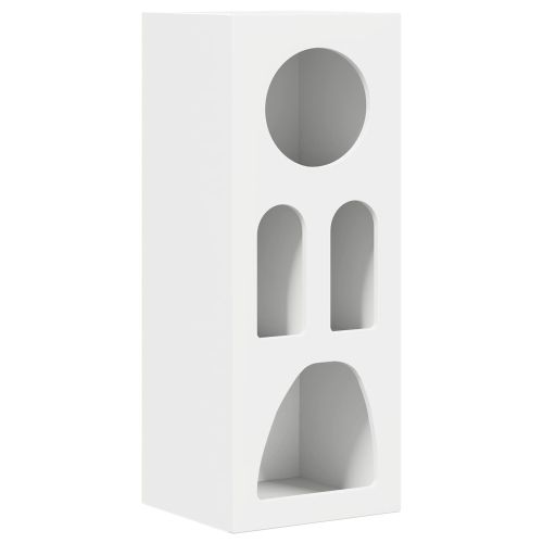 Служебен шкаф Бяло 40 x 35 x 100.5 см Инженерно дърво