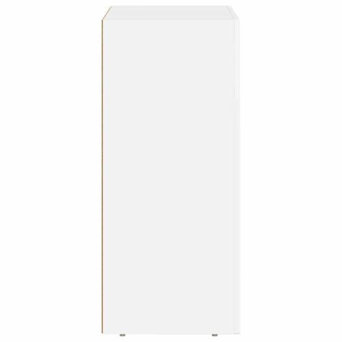 Служебен шкаф Бяло 59 x 35 x 80.5 см Инженерно дърво
