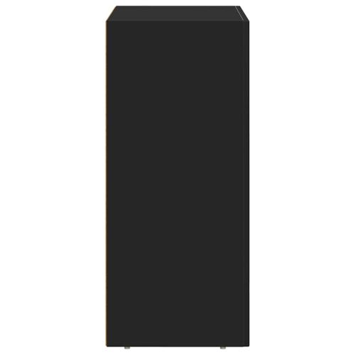 Служебен шкаф ELST Черно 59 x 35 x 80.5 см Инженерно дърво