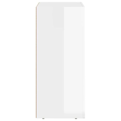 Служебен шкаф ELST Лъскаво бяло 59 x 35 x 80.5 см