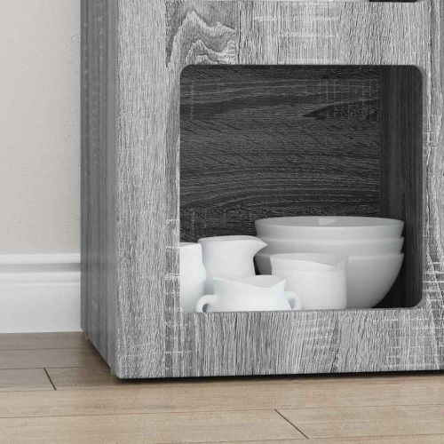 Служебен шкаф ELST Сив Сонома 59 x 35 x 80.5 см Инженерно дърво