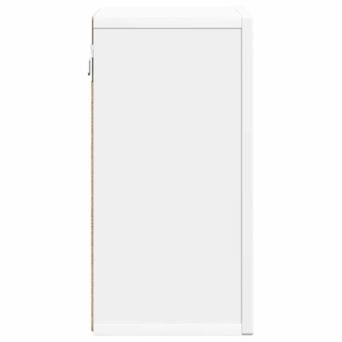 Висящ шкаф с рафт ELST Бяло 60 x 20 x 40 см Инженерно дърво