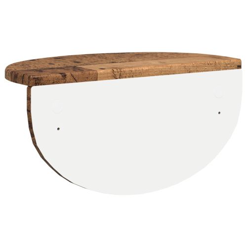 Стенен рафт Старо дърво 38 x 19 x 19 см Инженерно дърво