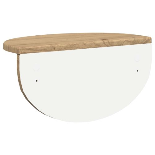 Стенен рафт Дъб 38 x 19 x 19 см Инженерно дърво