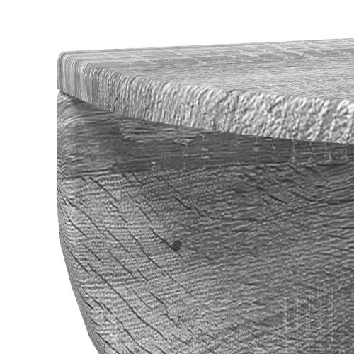 Стенен рафт Сив Сонома 48 x 24 x 24 см Инженерно дърво