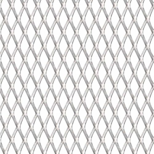 Мрежа оградна, неръждаема стомана, 50x50 см, 20x10x2 мм