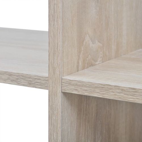 Стълбовидна библиотека/полица 107 см, дъб