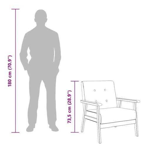 Фотьойл, син, текстил