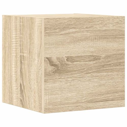 Комплект ТВ шкафове от 7 части, сонома дъб, инженерно дърво7