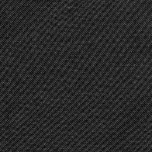 Затъмняваща завеса с пръстени имитация лен антрацит 290x245 см