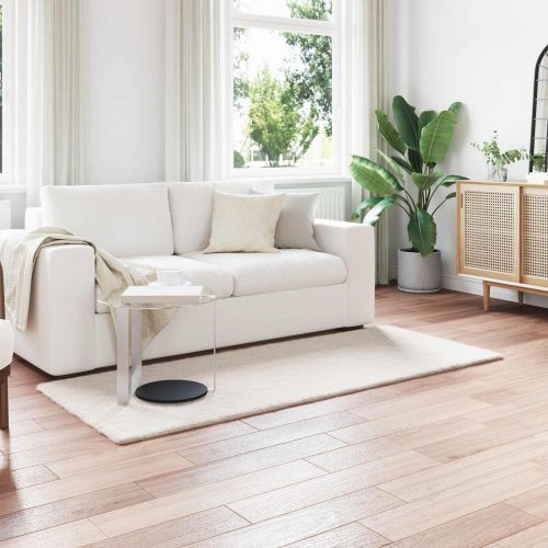 Противоплъзгащ килим от изкуствен заек Olite Крем 100 x 200 cm