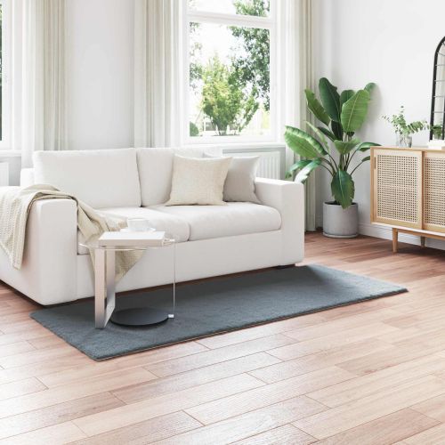 Противоплъзгащ килим от изкуствен заек Olite Антрацит Полиестер