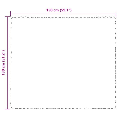 Противоплъзгащо фалшиво заеково одеяло Olite 4 pcs Черно