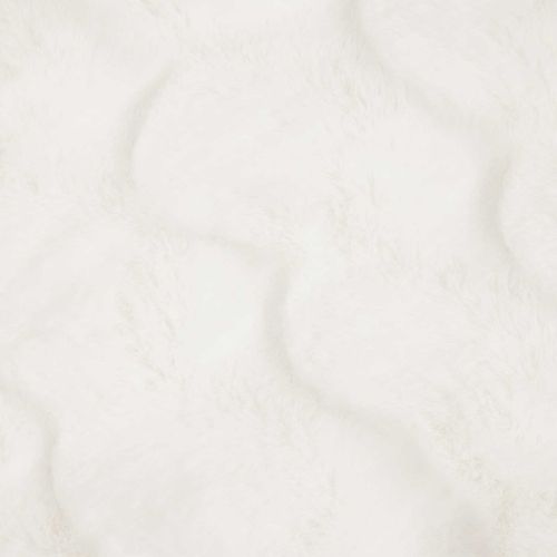 Противоплъзгащо фалшиво заеково одеяло Olite Бяло 130 x 150 cm