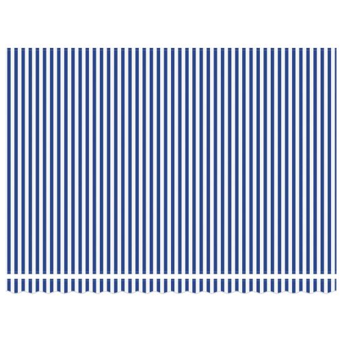 Рамка за сенник Синьо и бяло 450 × 300 cm