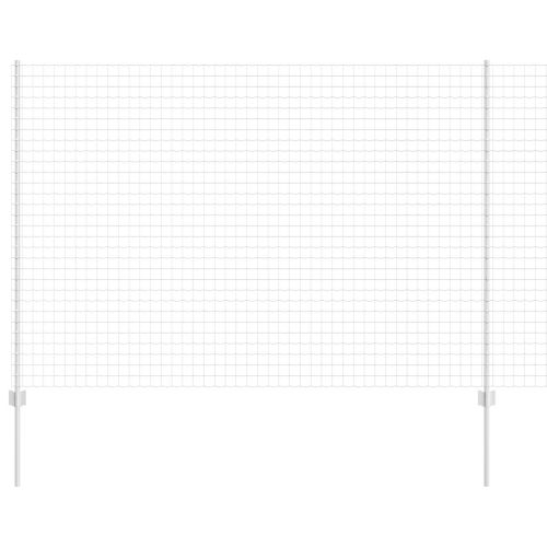 Ограда с пост Сребрист 1,6 x 10 m Стомана