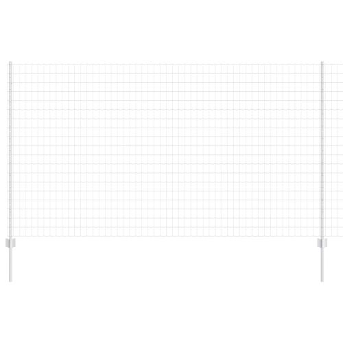 Ограда с пост Сребрист 1,4 x 10 m Стомана