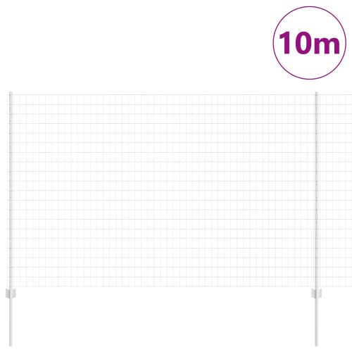 Ограда с пост Сребрист 1,6 x 10 m Стомана