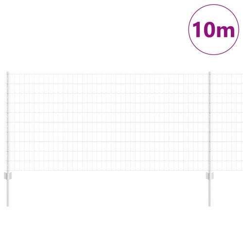 Ограда с пост Сребрист 1 x 10 m Стомана