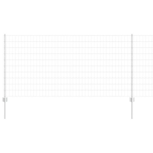 Ограда с пост Сребрист 1 x 10 m Стомана