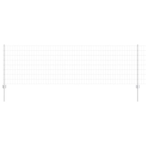 Ограда с пост Сребрист 0,8 x 25 m Стомана