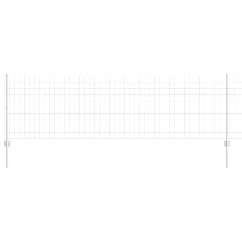 Ограда с пост Сребрист 0,8 x 10 m Стомана