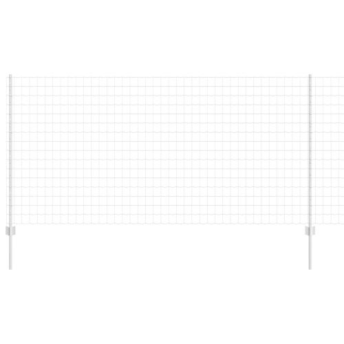 Ограда с пост Сребрист 1,2 x 10 m Стомана