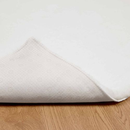 Противоплъзгащ килим от изкуствен заек Olite Бяло 60 x 110 cm