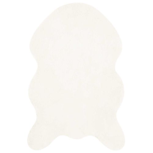 Противоплъзгащ килим от изкуствен заек Olite Крем 50 x 80 cm