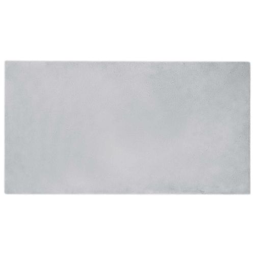 Противоплъзгащ килим от изкуствен заек Olite Сив 60 x 110 cm