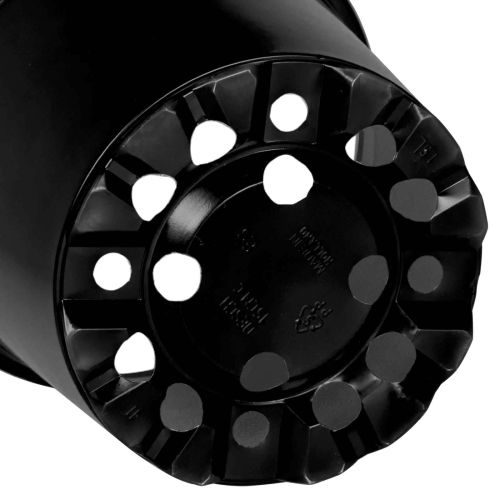 Цветна саксия 100 pcs Черно Ø 15 x 13 см Пластмаса