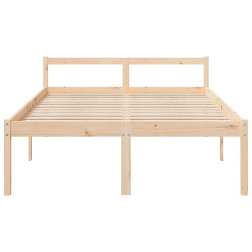 Легло за възрастни хора 120x200 см бор масив
