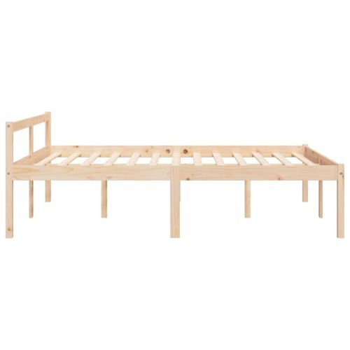 Легло за възрастни хора 120x200 см бор масив