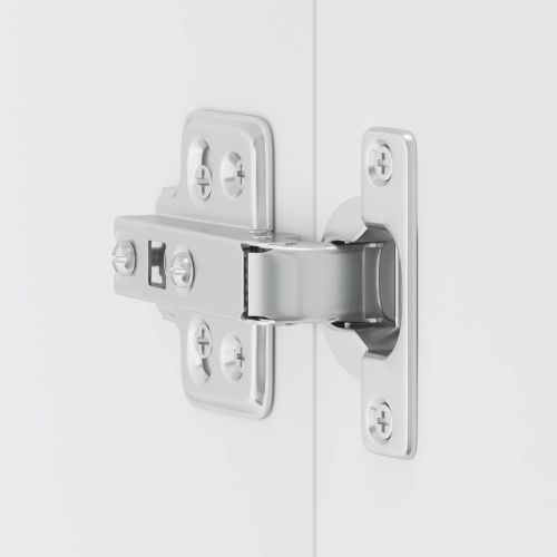 Кухненски стенен шкаф, Kalmar, бял, инженерно дърво