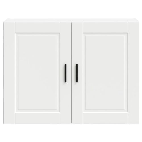 Кухненски стенен шкаф Porto, бял, инженерно дърво