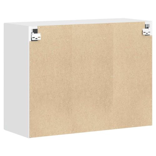 Кухненски стенен шкаф Porto, бял, инженерно дърво