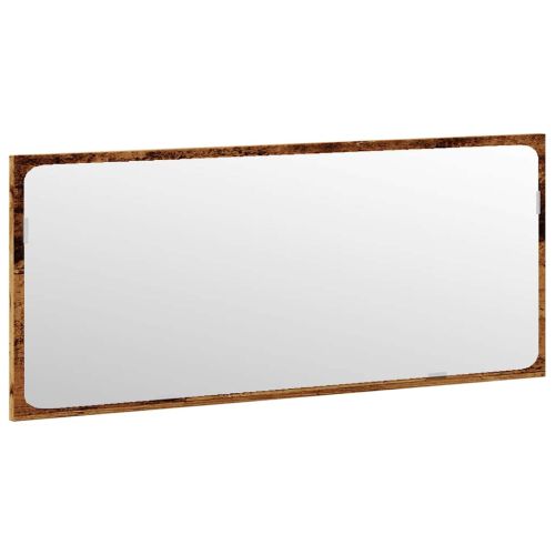 Комплект мебели за баня от 4 части старо дърво инженерно дърво