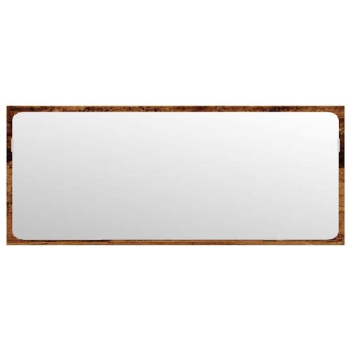 Комплект мебели за баня от 4 части старо дърво инженерно дърво