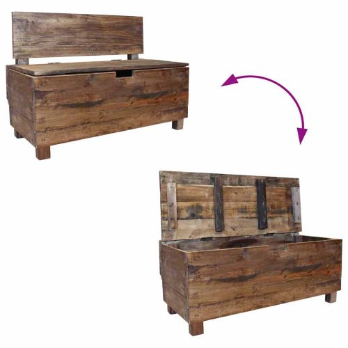 Пейка, махагоново дърво масив, 86х40х60 см