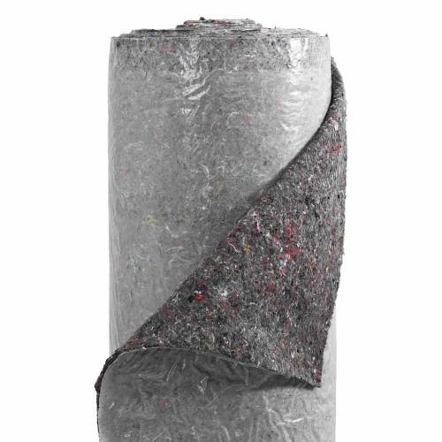 Водоемен филц Сив 1 x 10 m Полиестър и памук