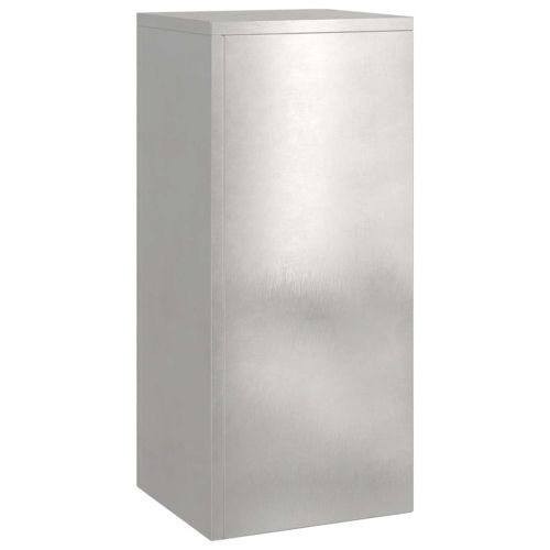 Стойка за растения 2 pcs Сребрист 24 x 24 x 55 см