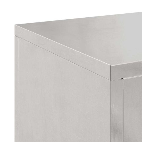 Стойка за растения 2 pcs Сребрист 24 x 24 x 55 см