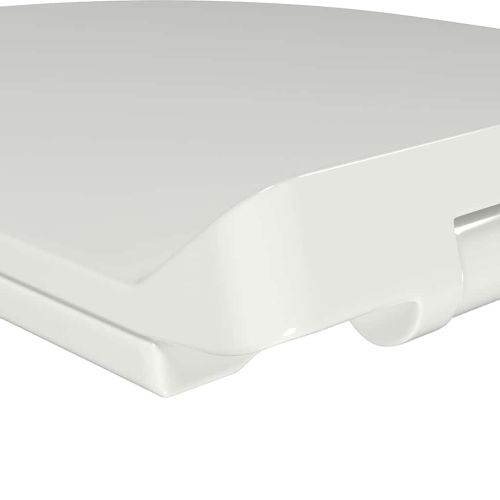 Тоалетна седалка, плавно затваряне, бърз монтаж/демонтаж, бяла