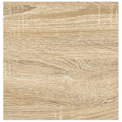 Окачени стенни рафтове, 2 бр, дъб и бял, 23x23,5x3,8 см, МДФ