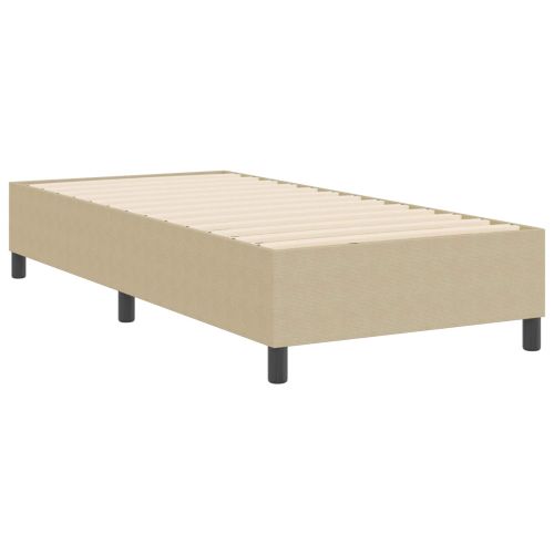 Платформено легло Сивозелен 100 x 200 cm Кордюрова тъкан